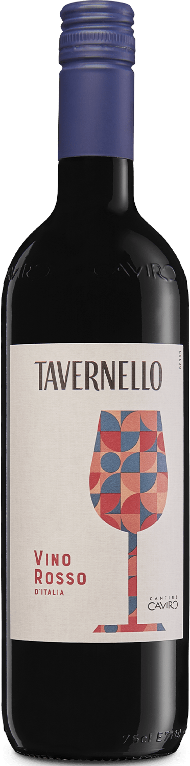 Tavernello Vino Rosso d'Italia in bottiglia